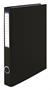 Ring binder, 2 rings, 35 mm, A4, PP/cardboard, VICTORIA OFFICE, black